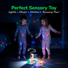 ArtCreativity space rocket's durable plastic endures energetic play.