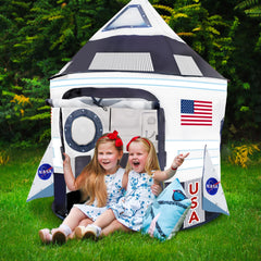 ArtCreativity outdoor tent includes anchors for stable play anywhere.