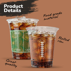 ArtCreativity Super Bowl party decor cups enhance table setup