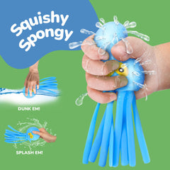ArtCreativity water-squirting octopus: bright colors that attract toddlers during bath time.
