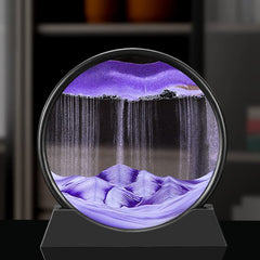 Arthink deep sea landscape 3D sandscape with changing imagery.