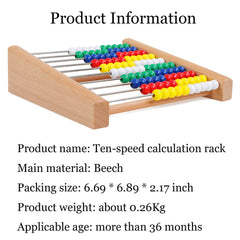 Artist Unknown Abacus gift-ready packaging makes a thoughtful early learning gift