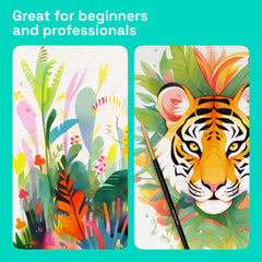 ARTISTRO 24 non-toxic paints meet safety standards for kids and adults.