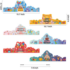 ARTLYMERS crowns with adjustable elastic band fit a wide range.