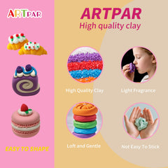 ARTPAR air-dry time of 24 hours allows simple patience for projects.