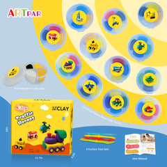 ARTPAR clay engraving tools in use for detailed textures and precise shapes.