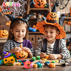 ARTPAR 4 sculpting tools included for precise Halloween designs.