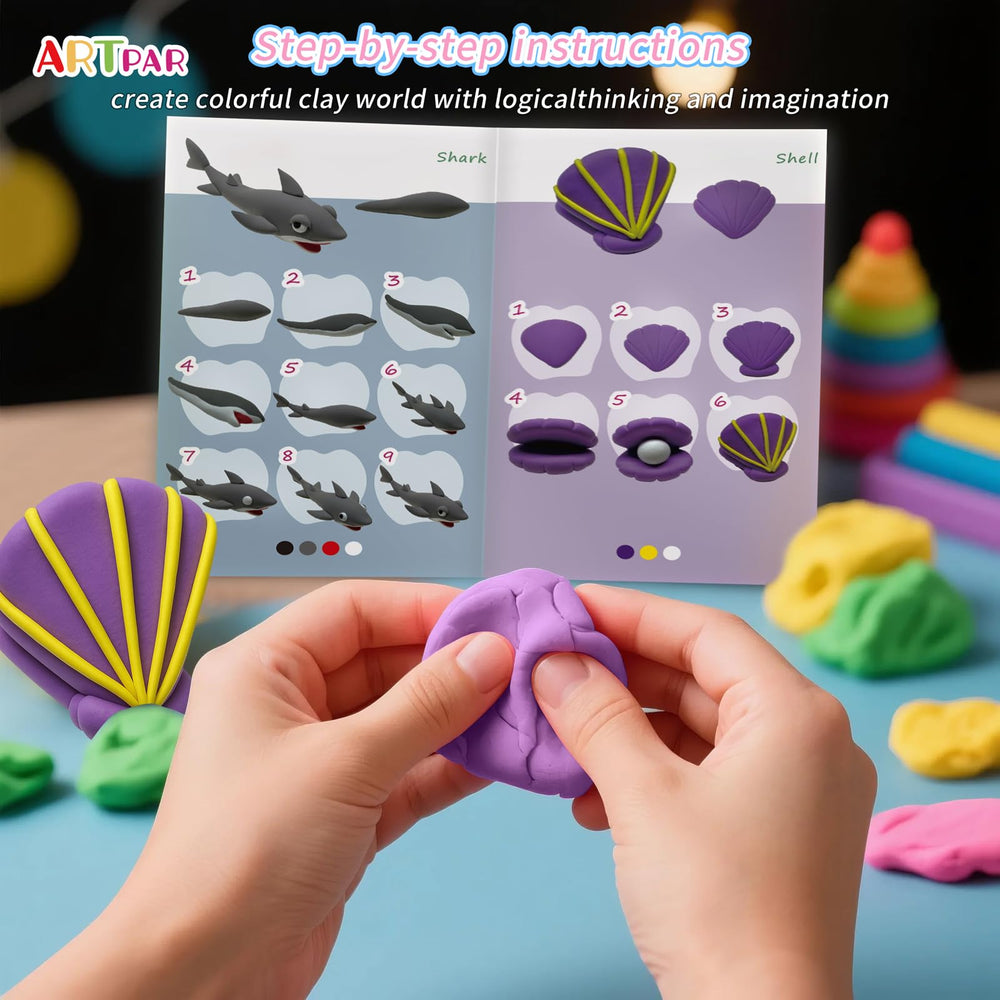 ARTPAR sculpting tools set provides precise shaping for young artists.