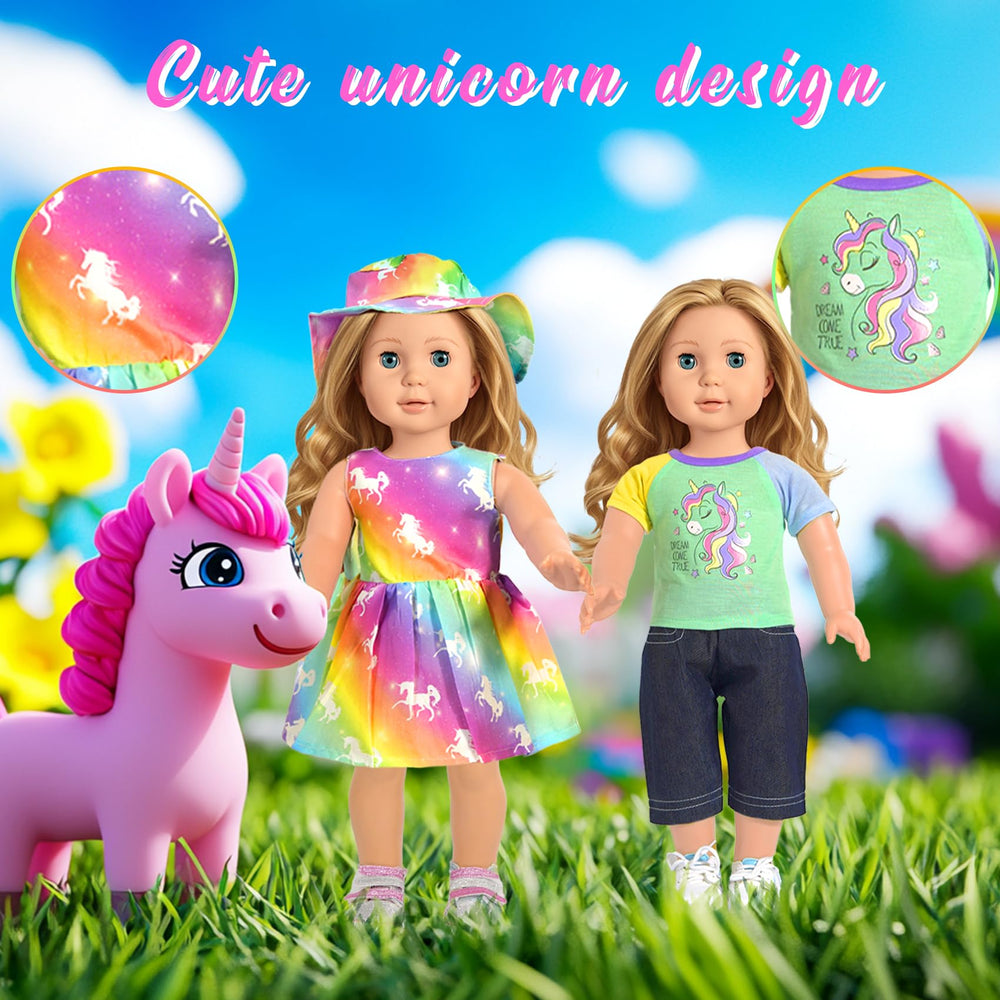 ARTST hair clip accessory for 18-inch doll, keeps hairstyles secure