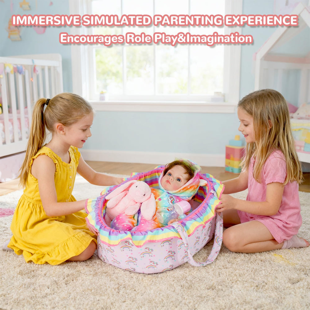 ARTST Soft towel for cozy, pretend care during playtime.