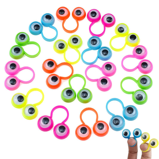 Aruytps eye finger puppets pack with colorful eyeballs for imaginative play.