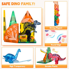 Asago dino world-building set makes a thoughtful learning toy gift.