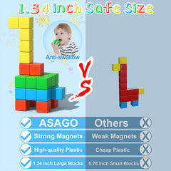 Asago toddler-safe design with smooth edges for little hands
