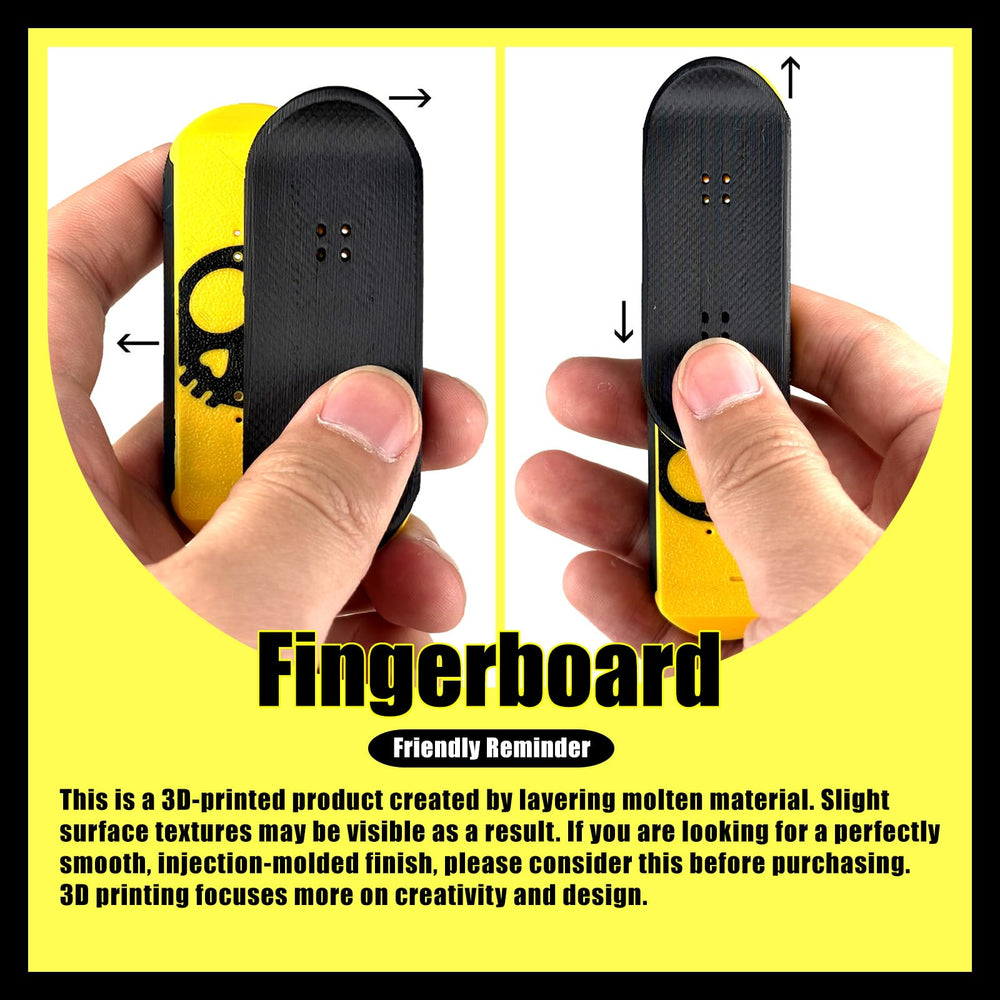 ASCAVS Magnetic Kickflip Fidget Slider in hand demonstrating size and grip