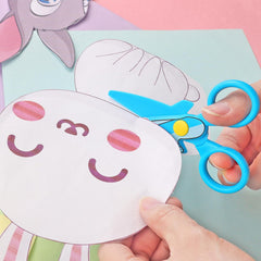 Asdirne airplane design scissors excite kids during crafts