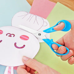Asdirne Kids Scissors blunt tip safety design for little hands.