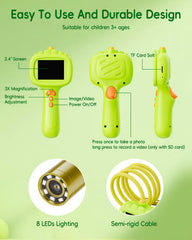 Ashfly 1m flexible snake cable reaches into grass and gaps