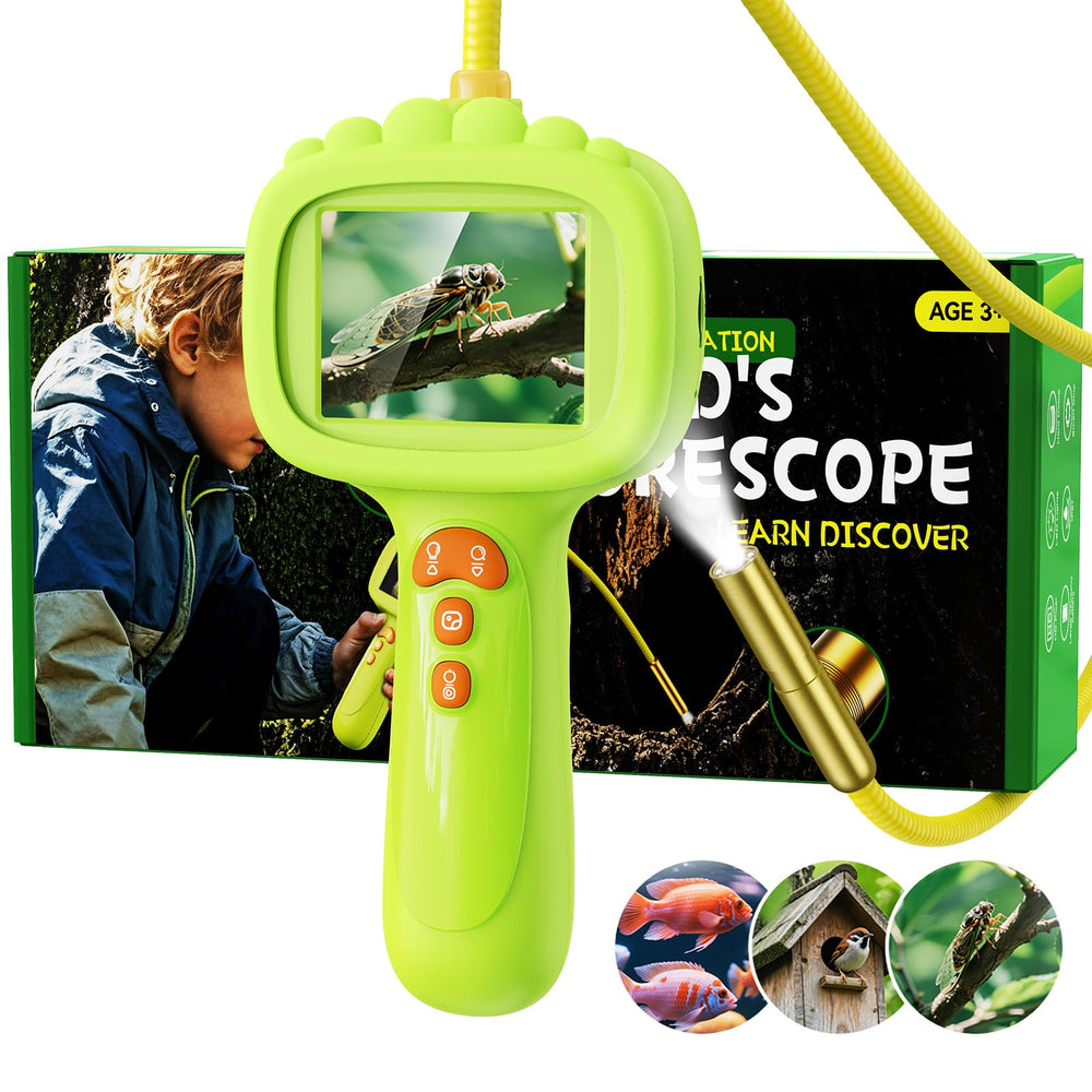 Ashfly borescope camera for kids with clear view during outdoor exploration