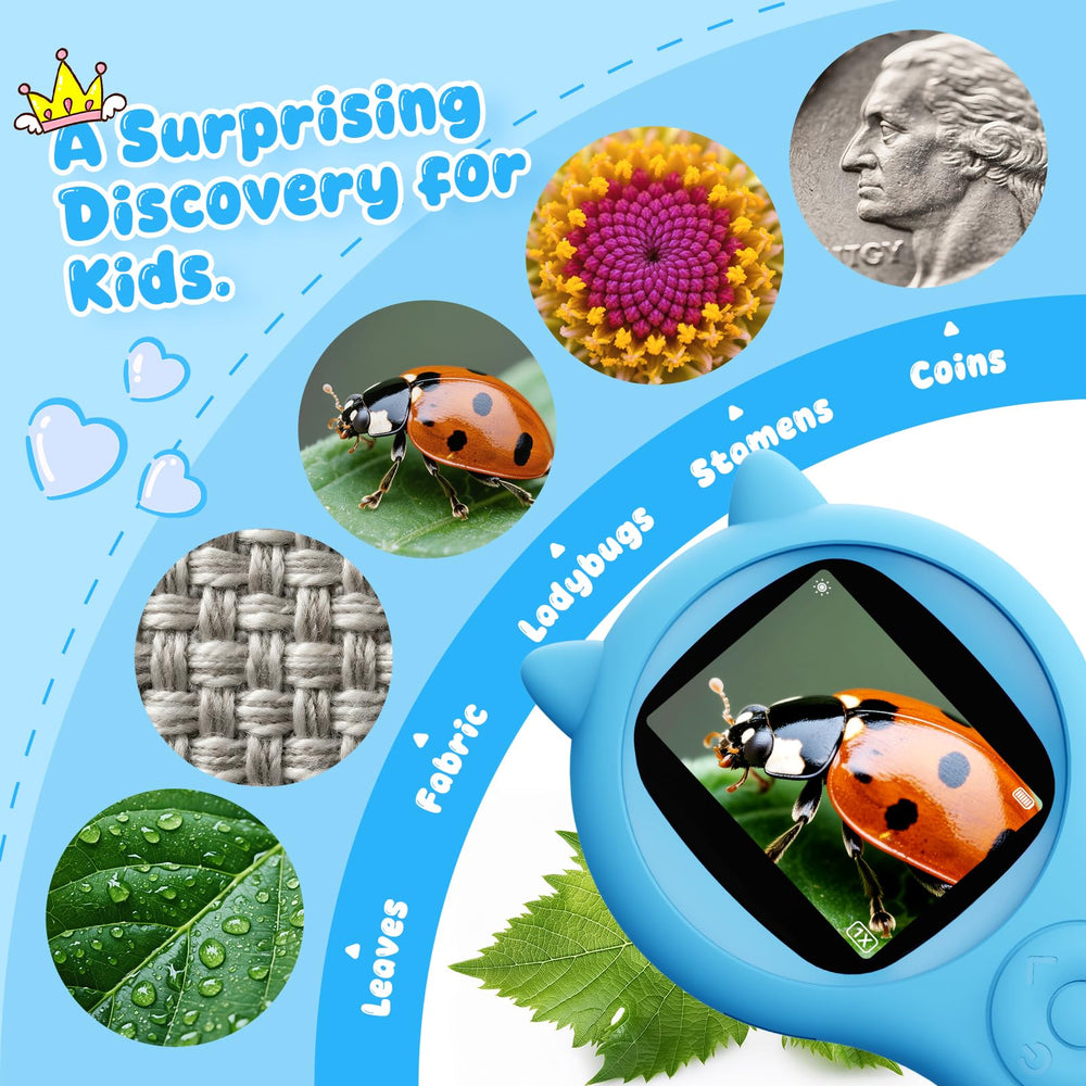 Ashfly digital microscope captures photos and videos for review