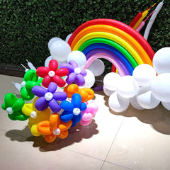 ASIYUHY 260 long red balloon birthday party decor for celebrations