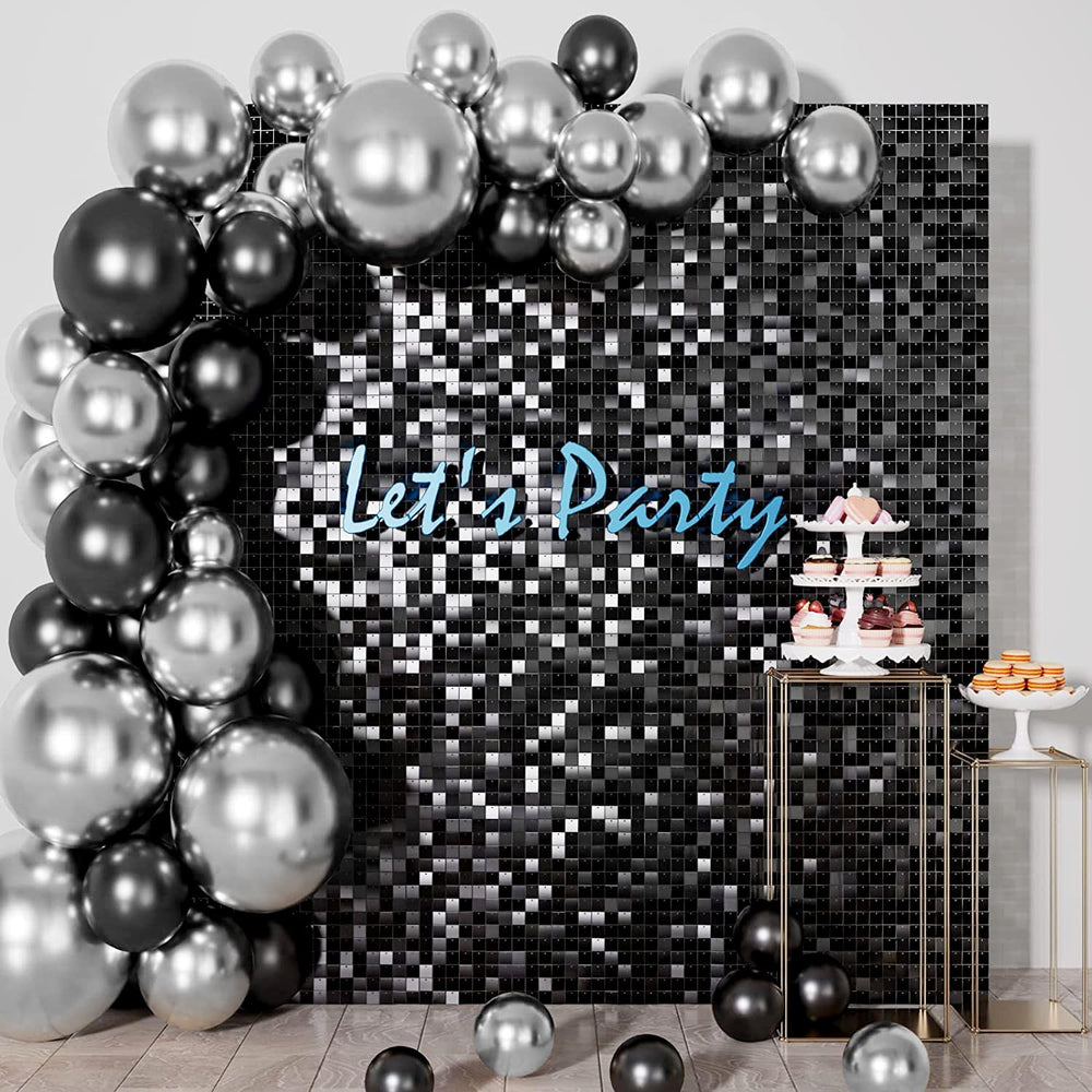 ASIYUHY closeup metallic finish highlights premium party accents.
