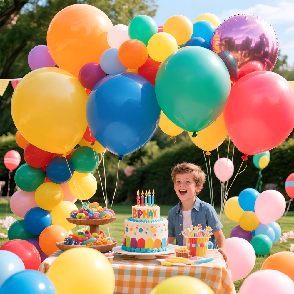ASIYUHY 18-inch balloons deliver bold color for weddings, birthdays, and showers.