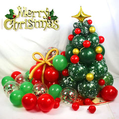 ASIYUHY outdoor indoor party backdrop with green balloons