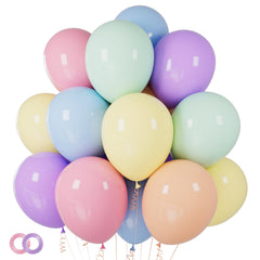 ASIYUHY pastel balloons 12-inch pack for elegant arches