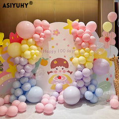 ASIYUHY pastel balloons for baby shower ceiling installations