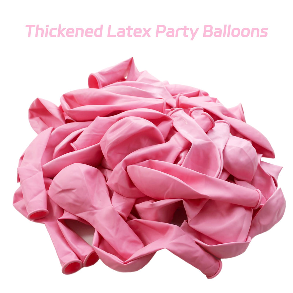 ASIYUHY pastel pink balloons 12inch pack for baby showers and gender reveal parties
