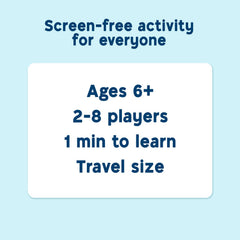ASM GAMES Personal Trivia card for family conversations.