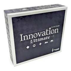 Asmadi Games Innovation Ultimate box set cover for strategy card gameplay with extensive content.