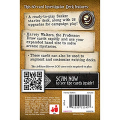 Arkham Horror Harvey Walters 34-card deck spread ready-to-play setup for campaigns