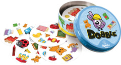 Asmodee Dobble Kids five mini-games provide varied, kid friendly play sessions
