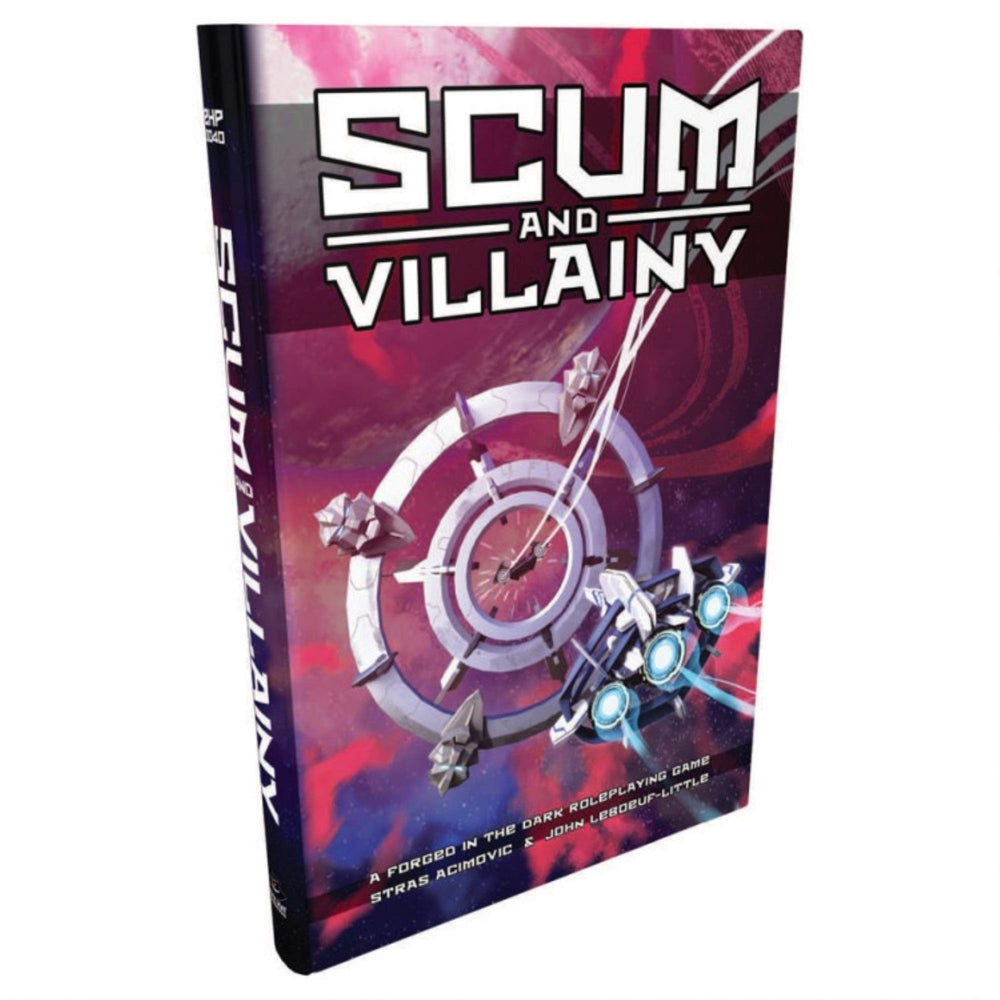 Asmodee Scum and Villainy game scene shows crew planning a daring heist.