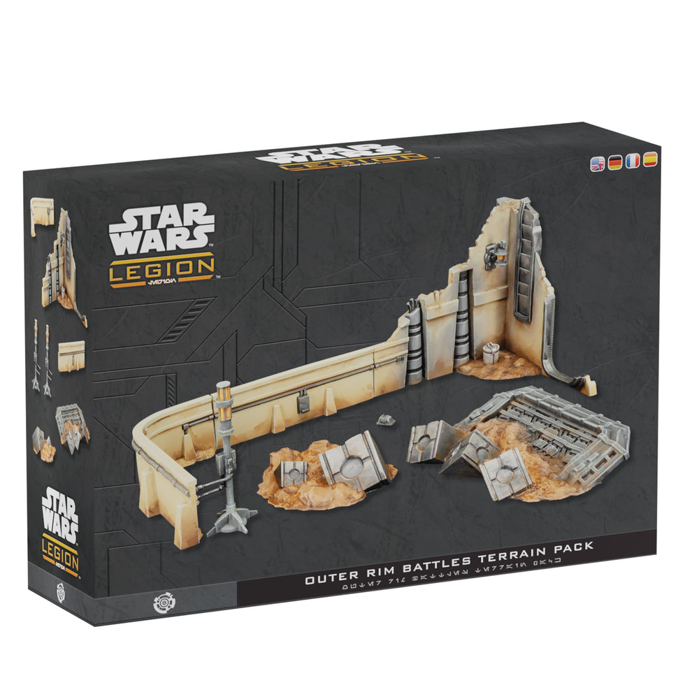 Asmodee Star Wars Legion Special Ops terrain outer rim pieces for customizable battlefield mood