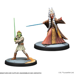 Asmodee Star Wars Shatterpoint Wisdom of the Council pack content showcases four miniatures