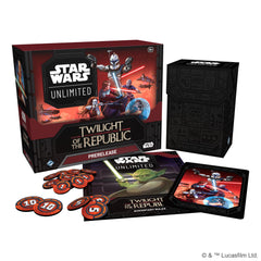 Asmodee Star Wars Unlimited Twilight tokens and damage counters for organized prerelease play.
