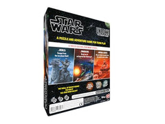 Asmodee Star Wars Unlock dice and cards illustrate action-packed missions.