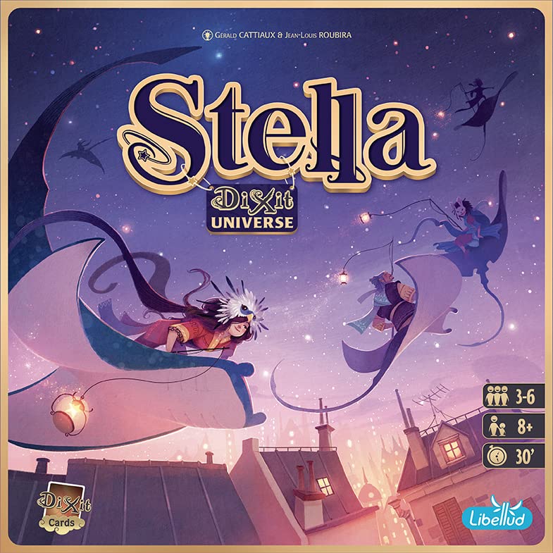 Asmodee Stella personal slates enable quick, erasable clue marking.