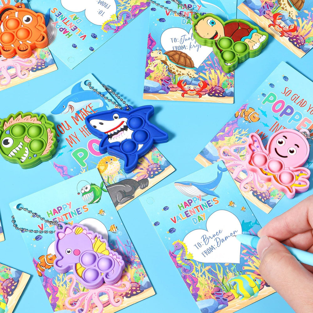 Asoulin Valentine cards greeting designs suitable for kids.