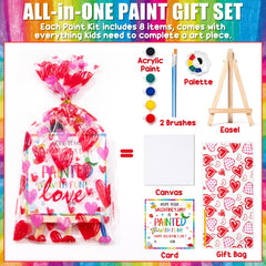Asoulin 24 valentines cards inspire personal messages and colorable designs.