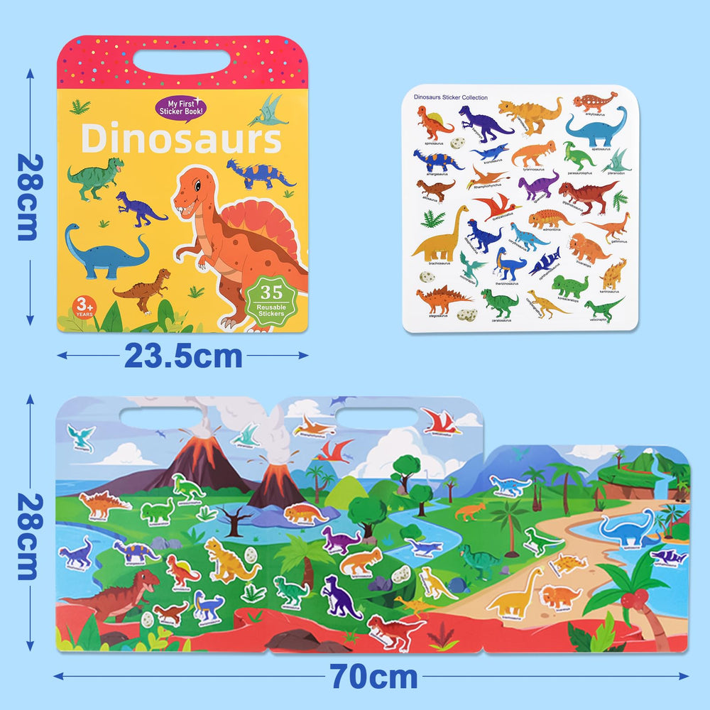 ASTARON Imaginative Play Stickers β versatile set encourages storytelling and role play.