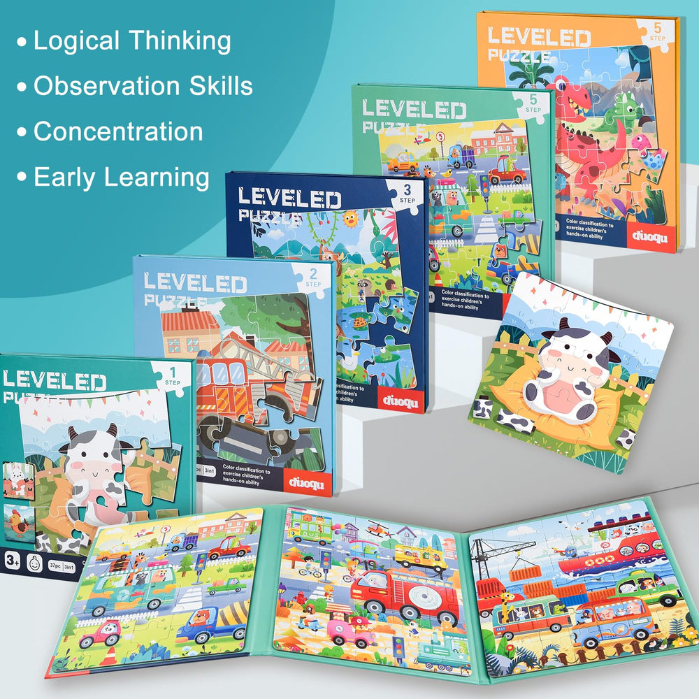ASTARON travel-friendly magnetic puzzle: compact, quiet play for cars, planes, trips.