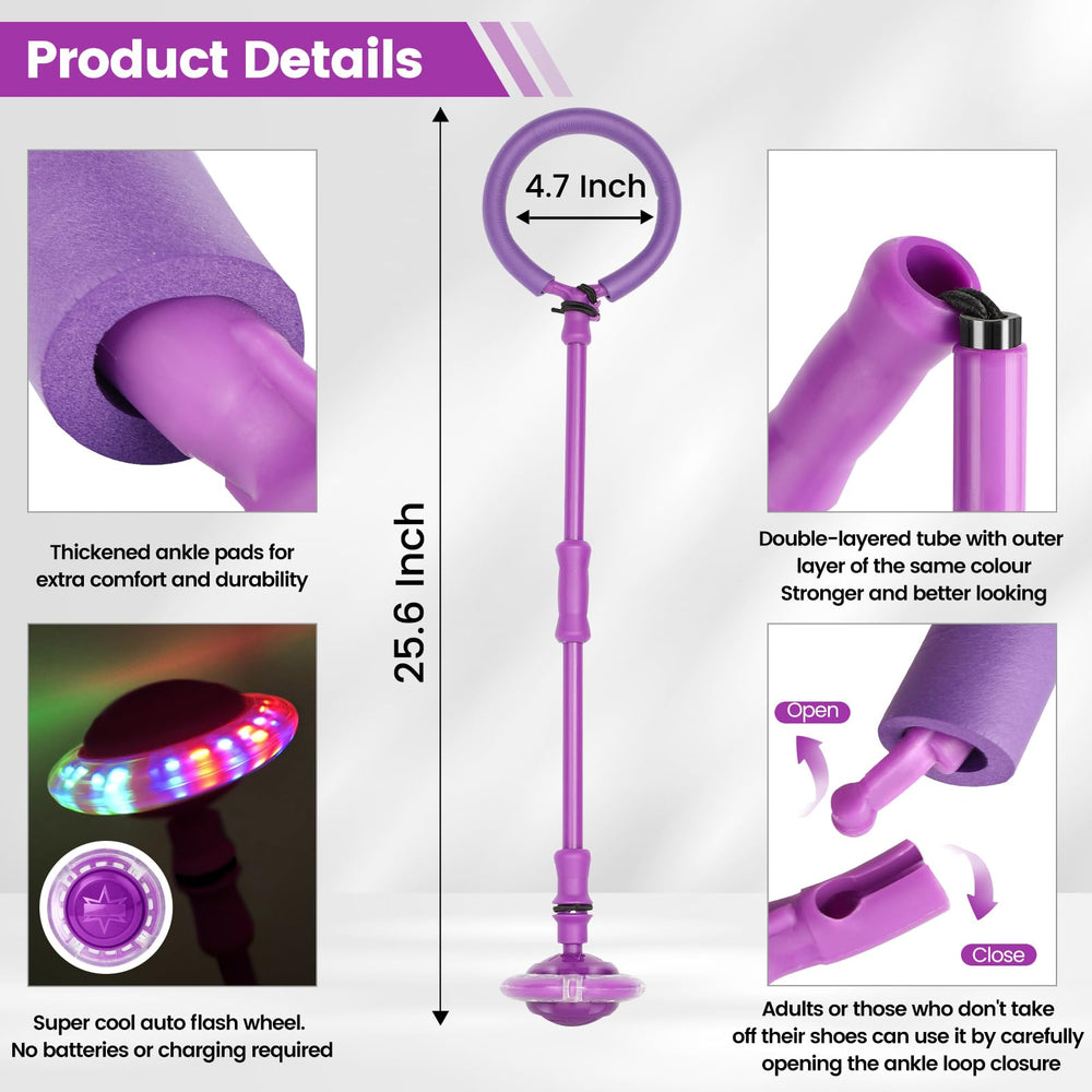 Astrell Skip Ball safe materials and ankle protection for kids