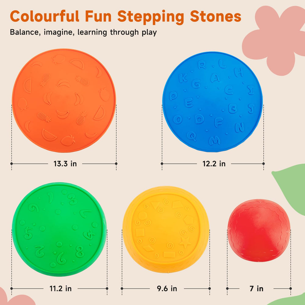 Astrell stepping stones storage bag for easy carry and tidy play