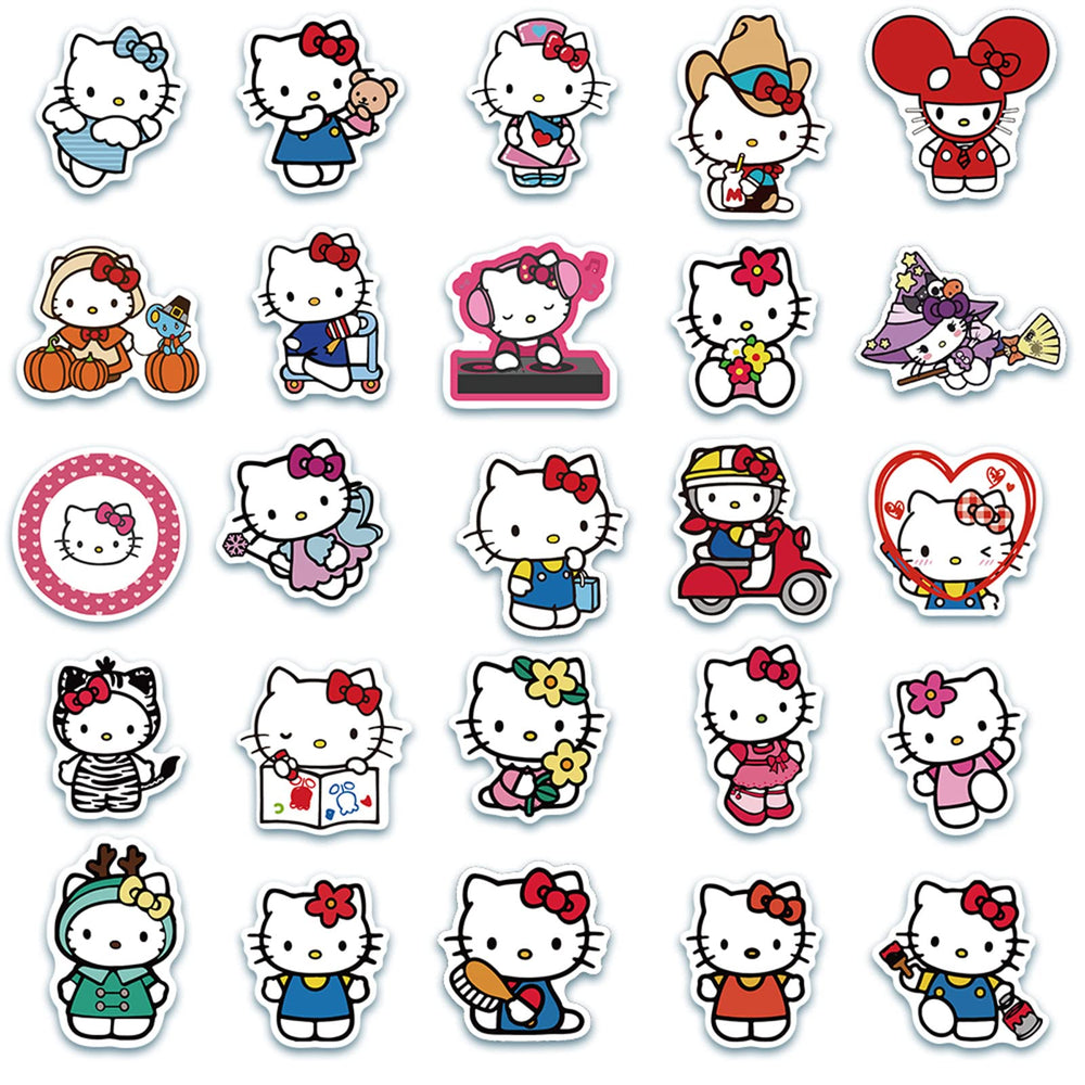 Asverbet Hello Kitty design-02, vivid patterns perfect for phone cases and journals.