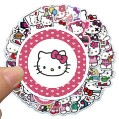 Asverbet Hello Kitty design-06, perfect for decorating journals and scrapbooks.