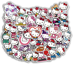 Asverbet Hello Kitty design-08, kid-friendly artwork for notebooks and water bottles.