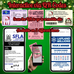 ASVP Shop north-pole-bank-credit-card highlights authentic props for magical gift-opening experiences.